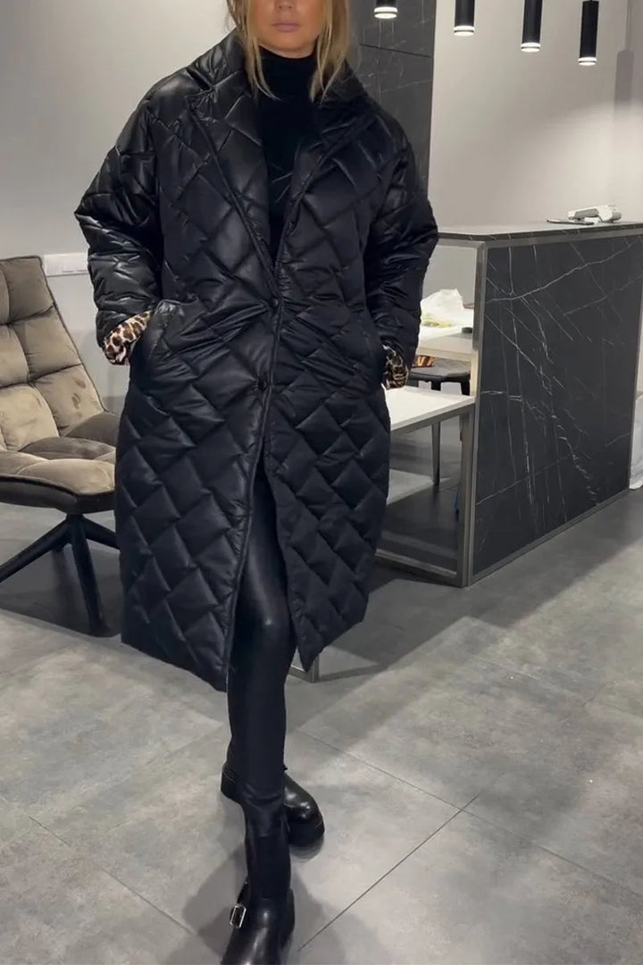 Olivia Sur™ | Elegant Leopard Coat