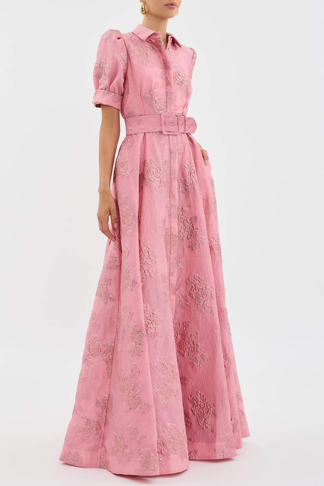 Olivia - Short Puff Sleeves Dress