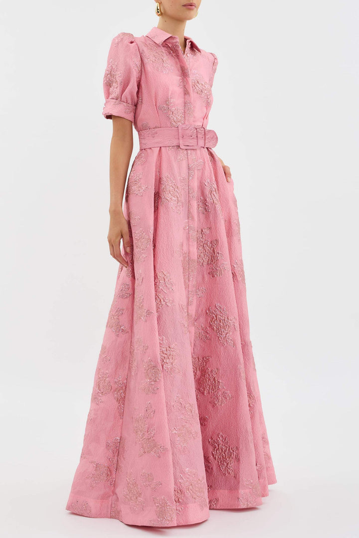 Olivia - Short Puff Sleeves Dress