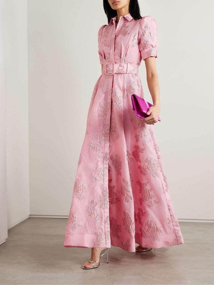 Olivia - Short Puff Sleeves Dress