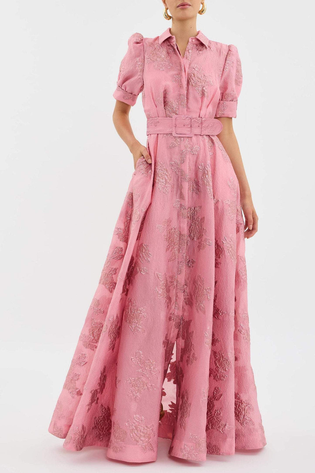 Olivia - Short Puff Sleeves Dress