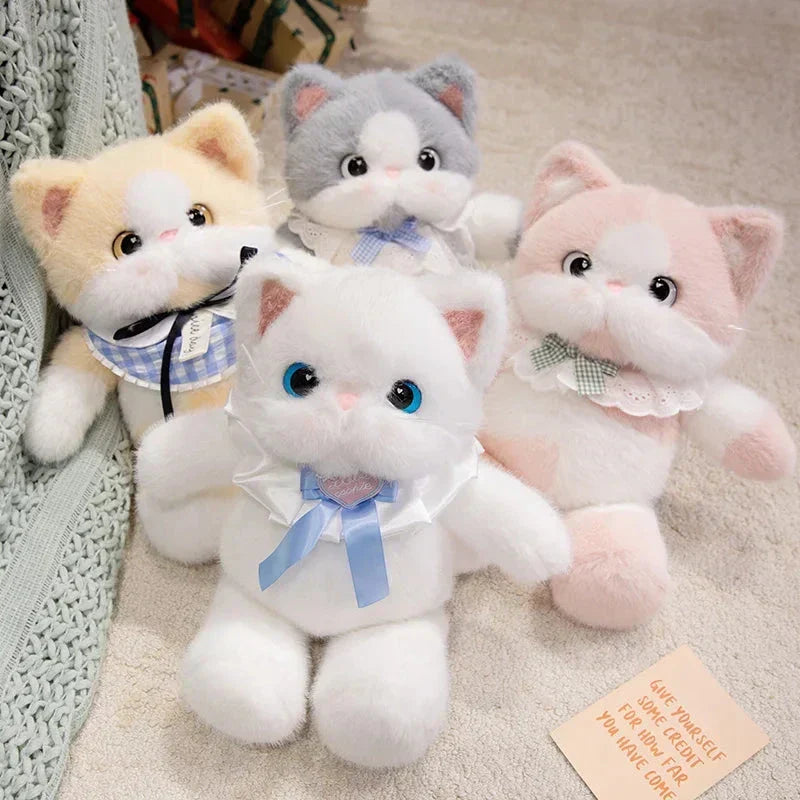 Azura | Kawaii Cat Plush Family with Collar