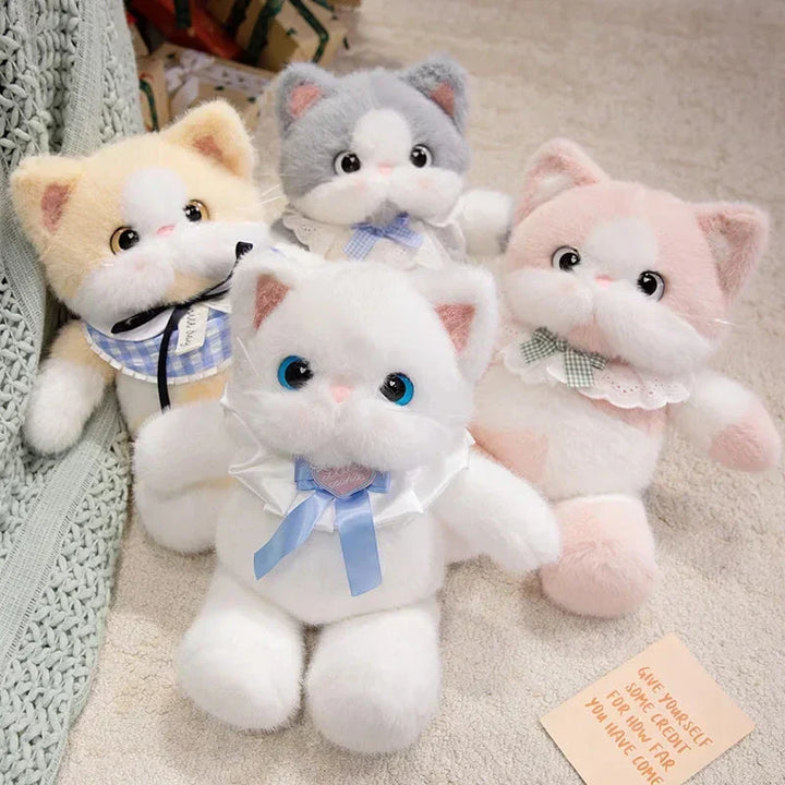 Azura | Kawaii Cat Plush Family with Collar