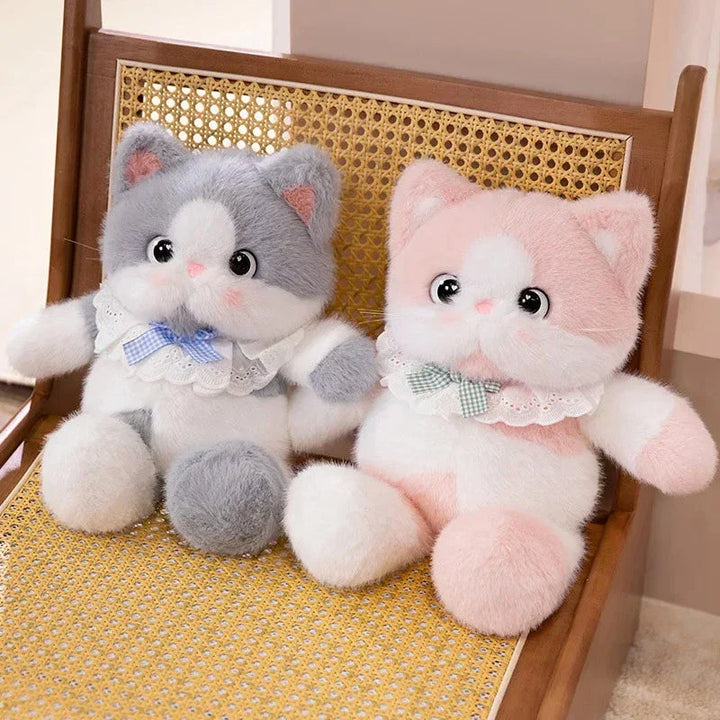 Azura | Kawaii Cat Plush Family with Collar