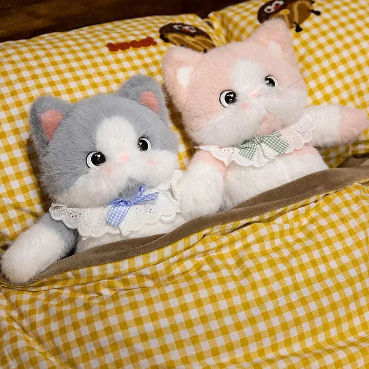 Azura | Kawaii Cat Plush Family with Collar