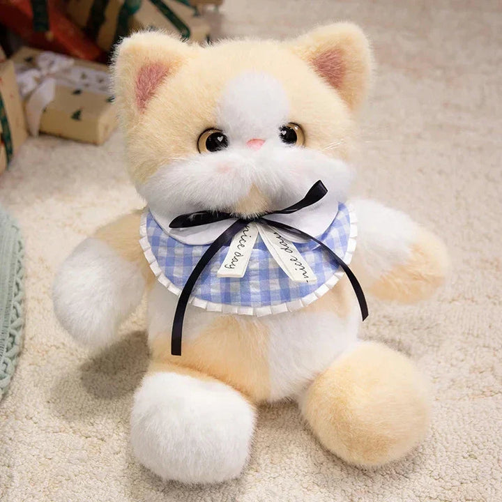 Azura | Kawaii Cat Plush Family with Collar