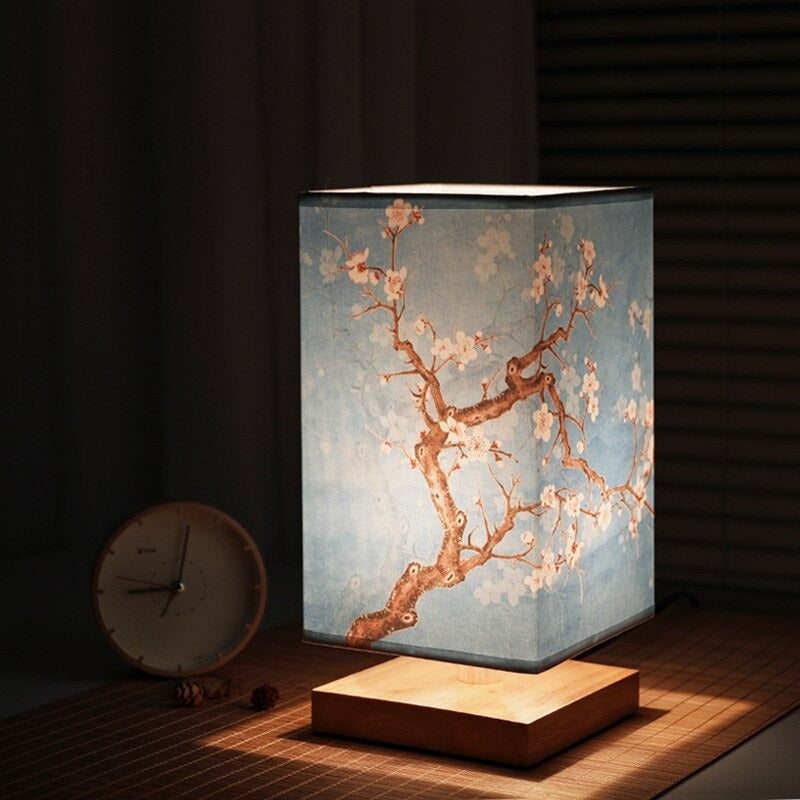 BowLift | Vintage Japanese Table Lamp – Perfect for Creating a Soothing Bedroom Mood
