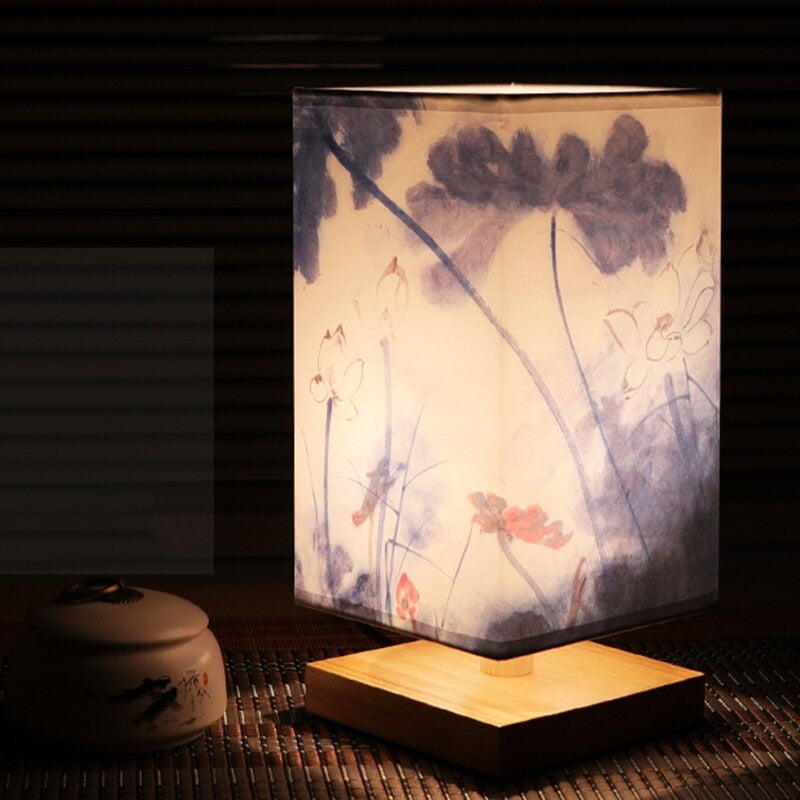 BowLift | Vintage Japanese Table Lamp – Perfect for Creating a Soothing Bedroom Mood
