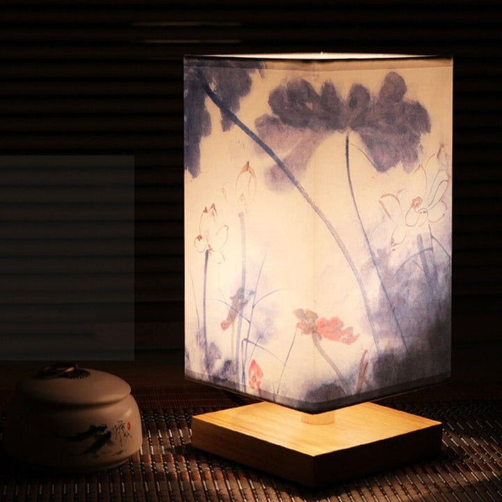 BowLift | Vintage Japanese Table Lamp – Perfect for Creating a Soothing Bedroom Mood