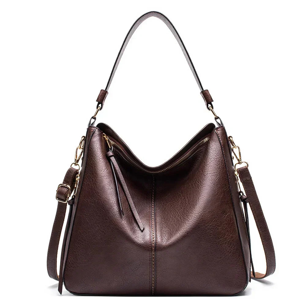 Leather Hobo Bag