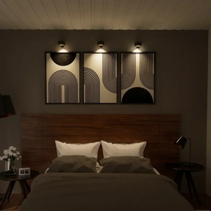 BowLift | Spotlight Wireless Wall Lamp - 360° Rotation, Dimmable, Rechargeable Wall Light