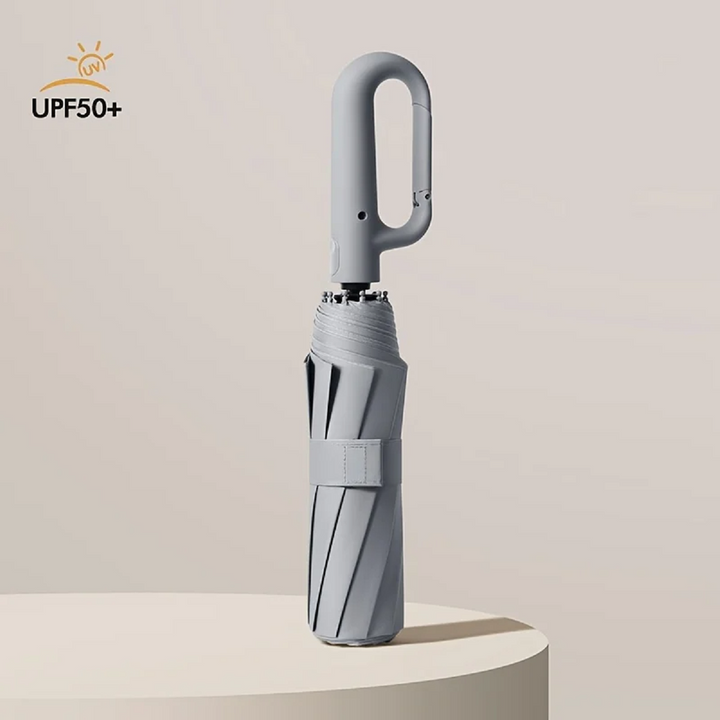 Azura | Wind-Resistant Automatic Folding Umbrella with Large Buckle Handle – Compact & Durable