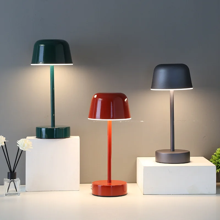 BowLift | Prisma Pulse Flare Table Lamp – Cordless Dimmable LED Light