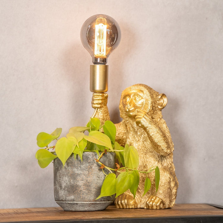BowLift | Luxe GoldenChimp Table Lamp