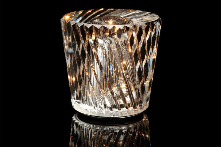 BowLift | Luxe Rechargeable Diamond Crystal Table Lamp - Lumière Diamond