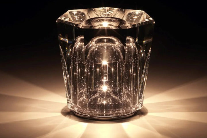 BowLift | Luxe Rechargeable Diamond Crystal Table Lamp - Lumière Diamond