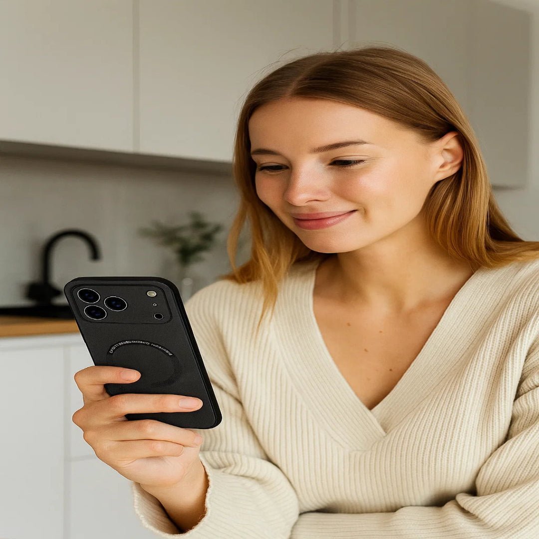 Azura | LUXEGUARD – Premium Leather Phone Case with MagSafe for iPhone