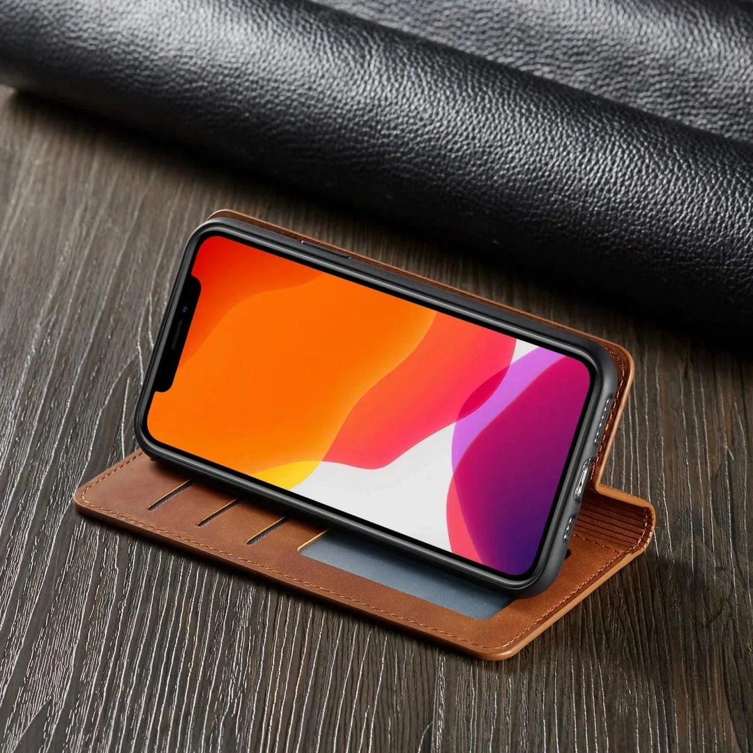 BowLift | Phone Case Magnetic Leather Flip Cover