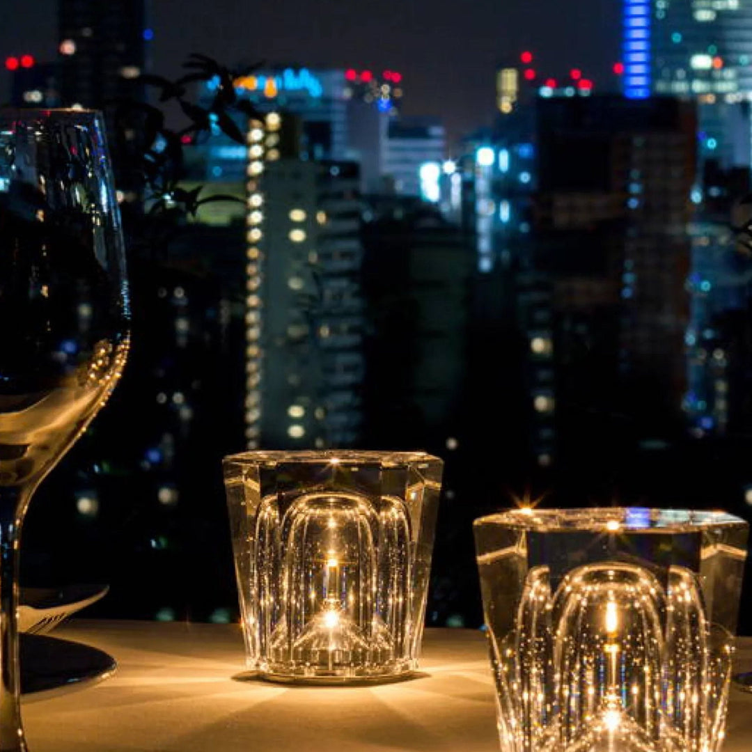 BowLift | Luxury Rechargeable Diamond Crystal Table Lamp - Lumière Diamond