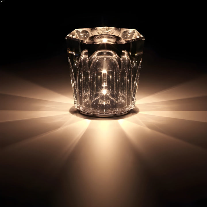 BowLift | Luxury Rechargeable Diamond Crystal Table Lamp - Lumière Diamond