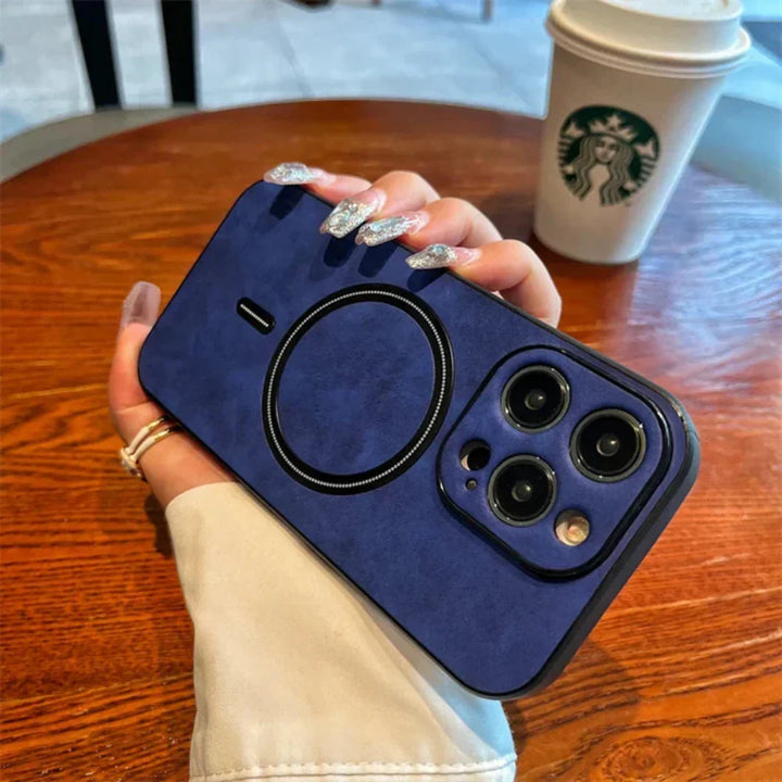 Azura | Leather Magnetic Protective Phone Case