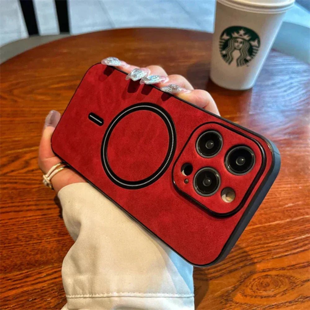 Azura | Leather Magnetic Protective Phone Case