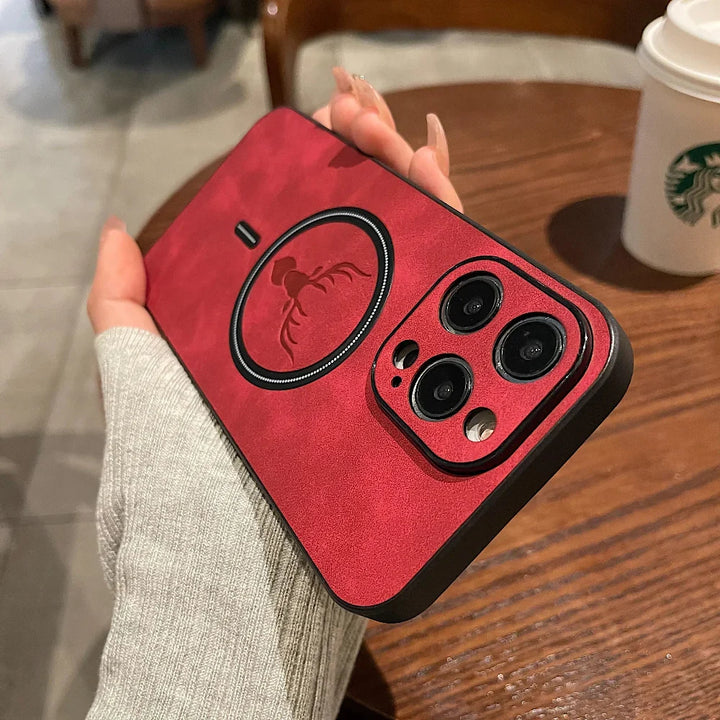 Azura | Leather Magnetic Protective Phone Case