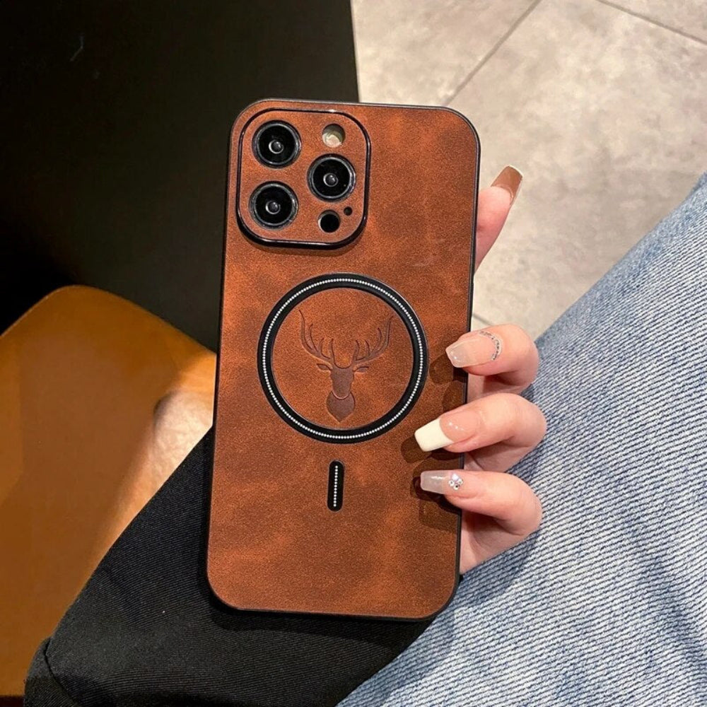 Azura | Leather Magnetic Protective Phone Case