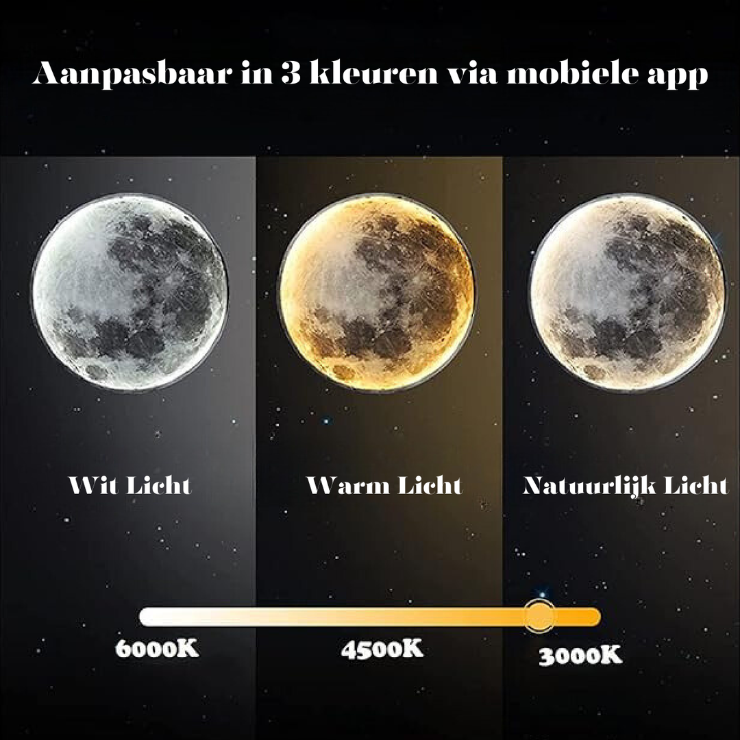 Azura | Magical Atmosphere Moon Lamp - LunaGlow