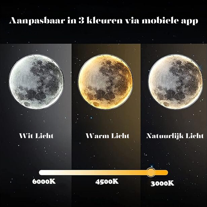 Azura | Magical Atmosphere Moon Lamp - LunaGlow