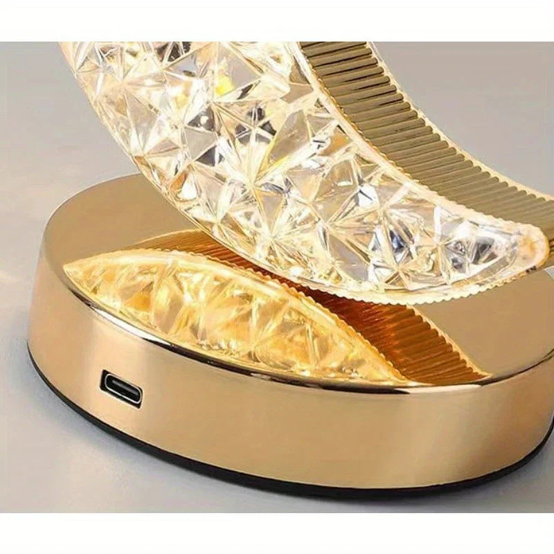 BowLift | Magical Crystal Table Lamp with Dimming Function - Celestia