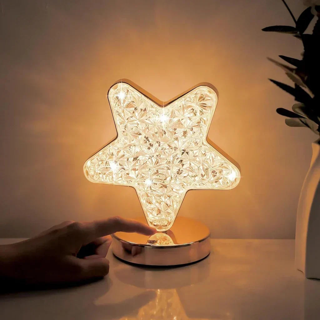 BowLift | Magical Crystal Table Lamp with Dimming Function - Celestia