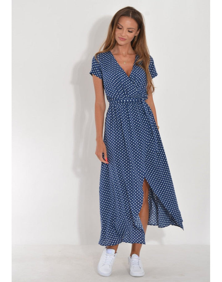 Yasmine | Elegant V-Neck Dress