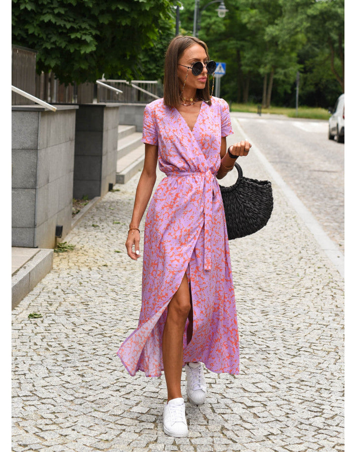 Yasmine | Elegant V-Neck Dress