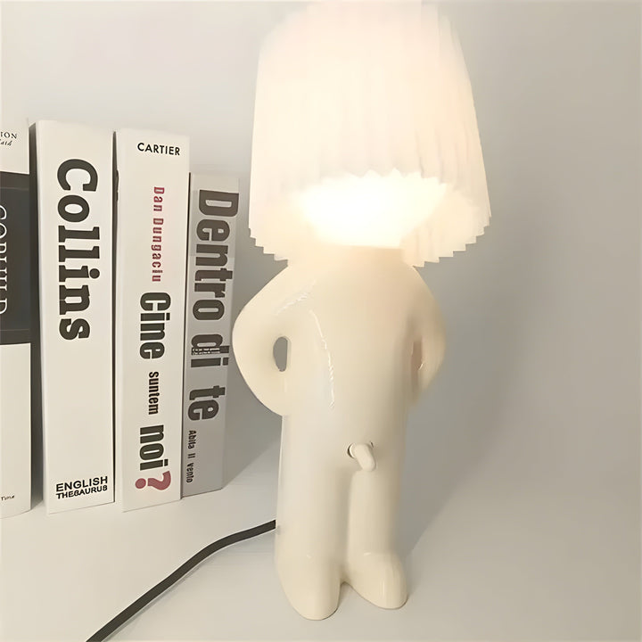 BowLift | Sassy Boy Creative Table Lamp – Unique Lighting for Bedroom and Living Space