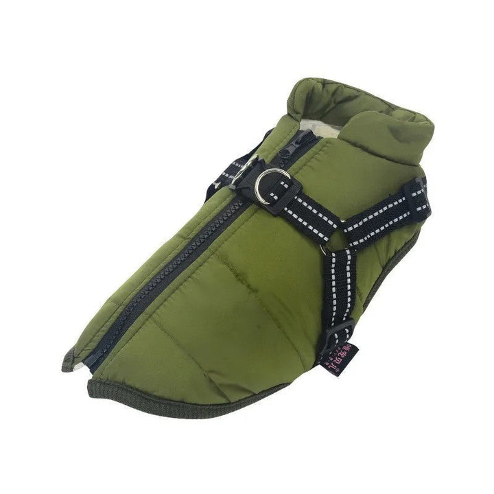 Azura | All-Weather Insulated Dog Jacket with Built-in Harness