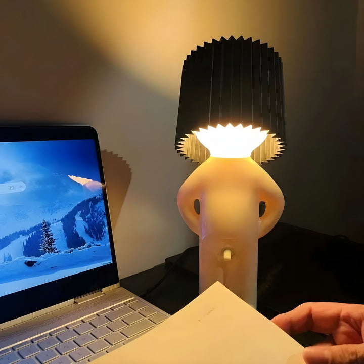 BowLift | Sassy Boy Creative Table Lamp – Unique Lighting for Bedroom and Living Space