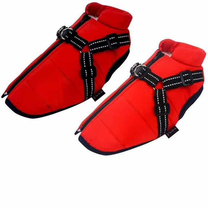 Azura | All-Weather Insulated Dog Jacket with Built-in Harness