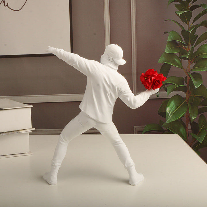 BowLift | Emrys - Banksy Flower Provocateur