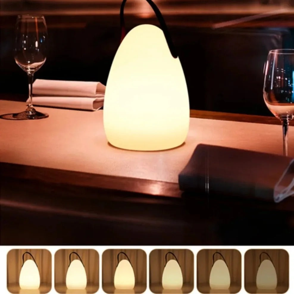 BowLift | LuminaFusion Lamp – Portable Waterproof Cordless Table Lamp with Remote Control