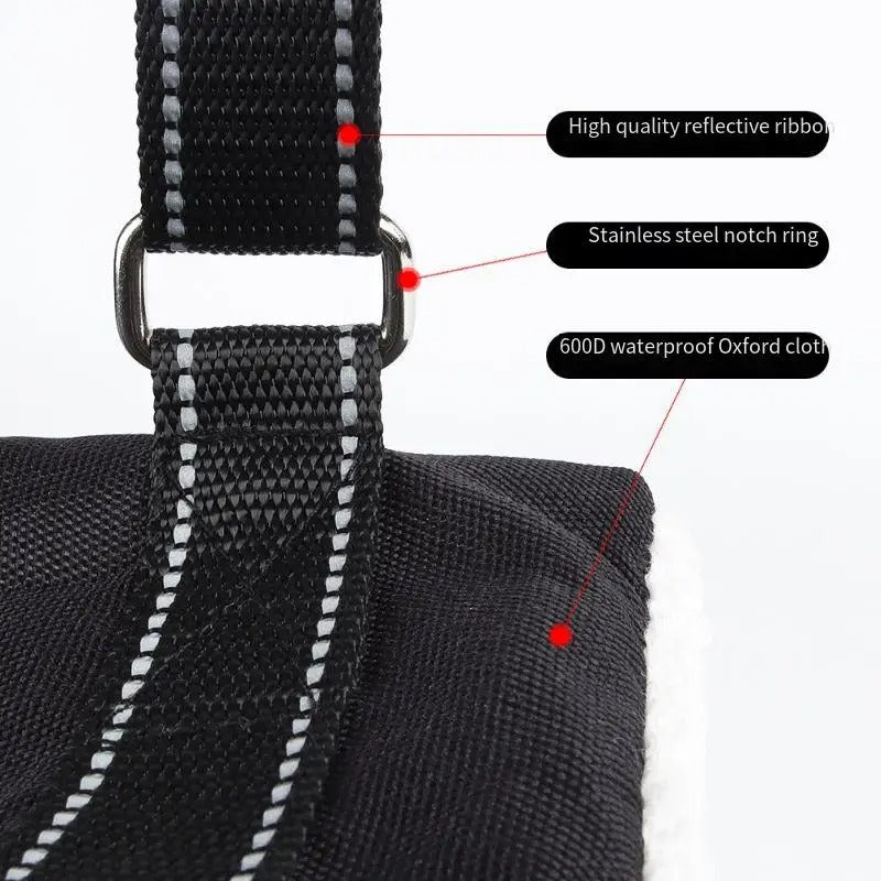Dog support harness - Adjustable rehabilitation belt Azura