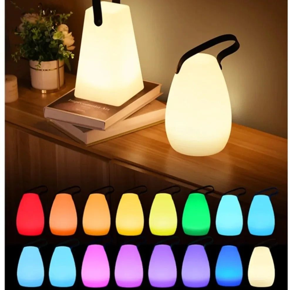 BowLift | LuminaFusion Lamp – Portable Waterproof Cordless Table Lamp with Remote Control