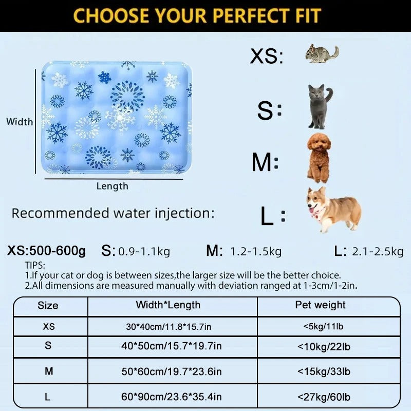 Dog Cooling Mat Azura
