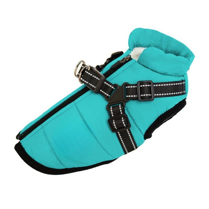 Azura | All-Weather Insulated Dog Jacket with Built-in Harness