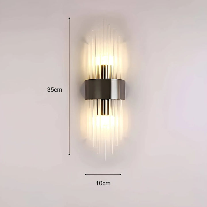 BowLift | Wall lamp with crystal decoration