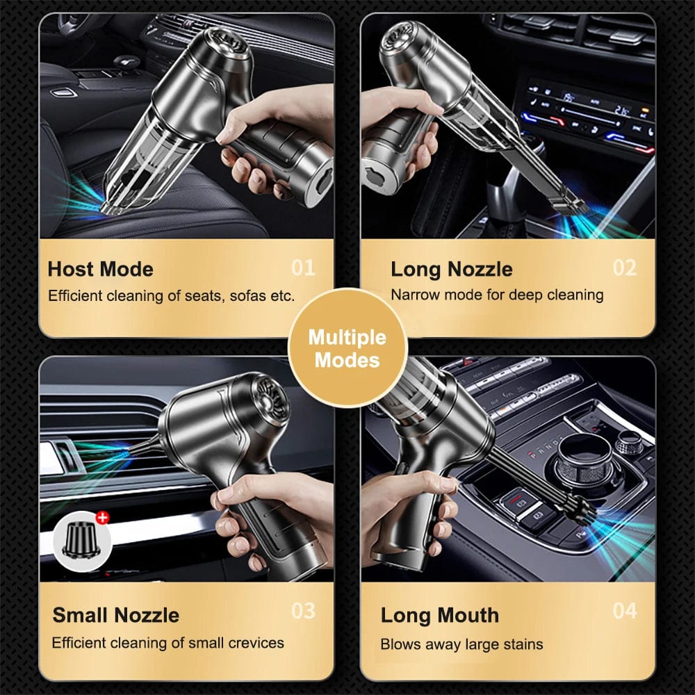 Azura | Car Vacuum Cleaner - Powerful and Compact Car Vac for Quick Cleaning