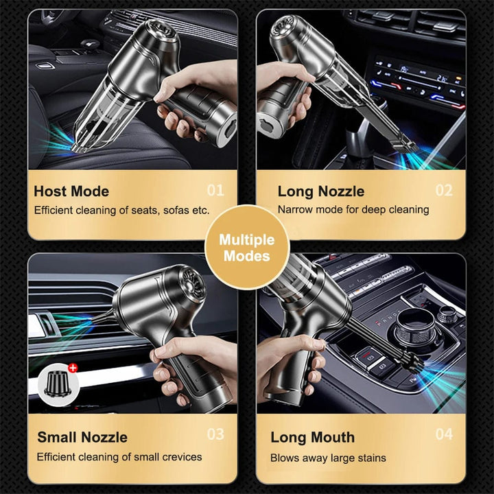 Azura | Car Vacuum Cleaner - Powerful and Compact Car Vac for Quick Cleaning