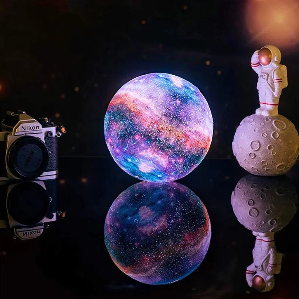 BowLift | Scandinavian Moon Lamp | 16 Colors | With Remote Control - Sky