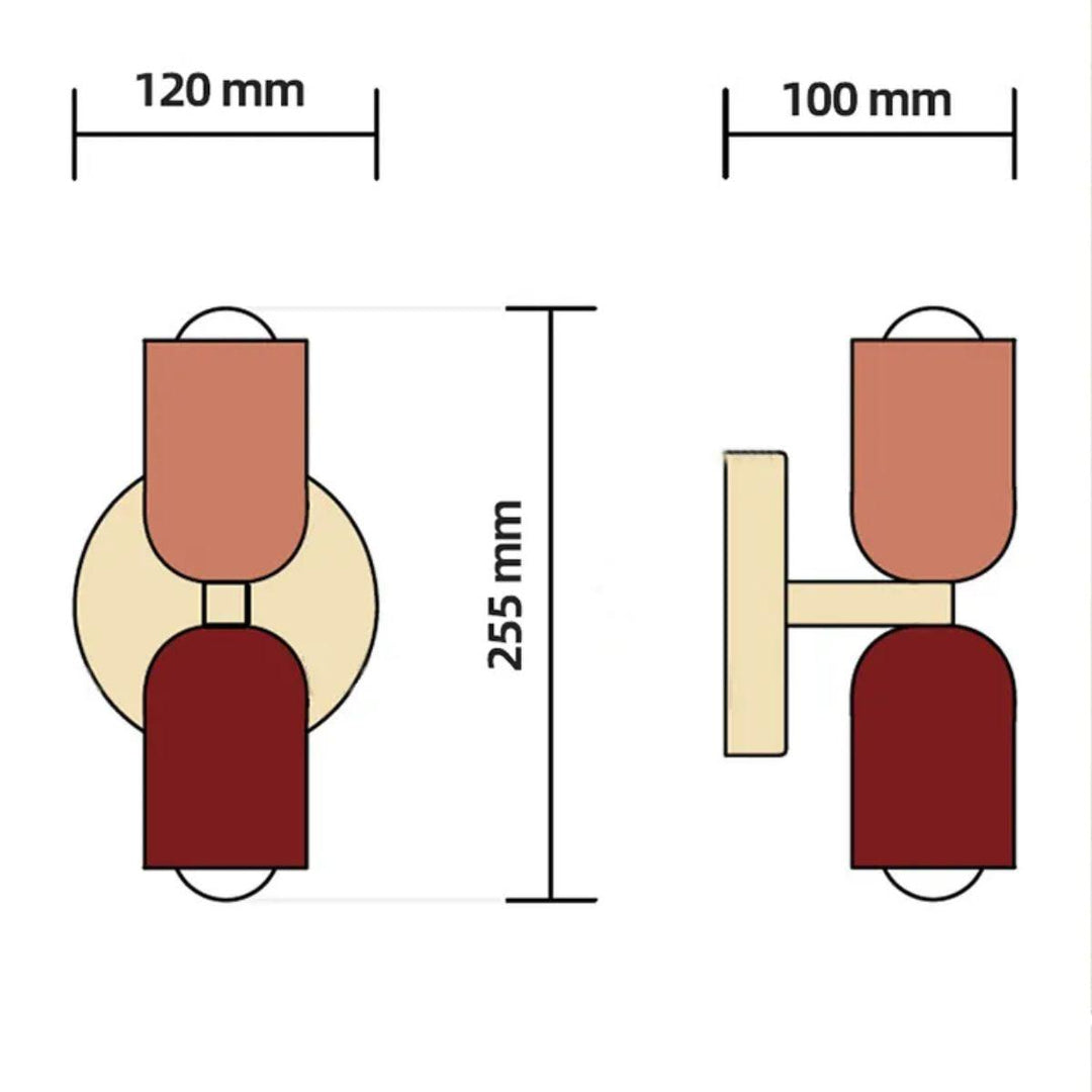 BowLift | Double Head Wall Lamp