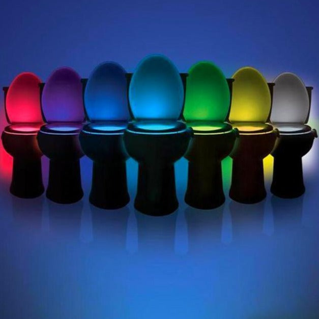 BowLift | Motion-Activated Toilet Night Light - GlowBowl